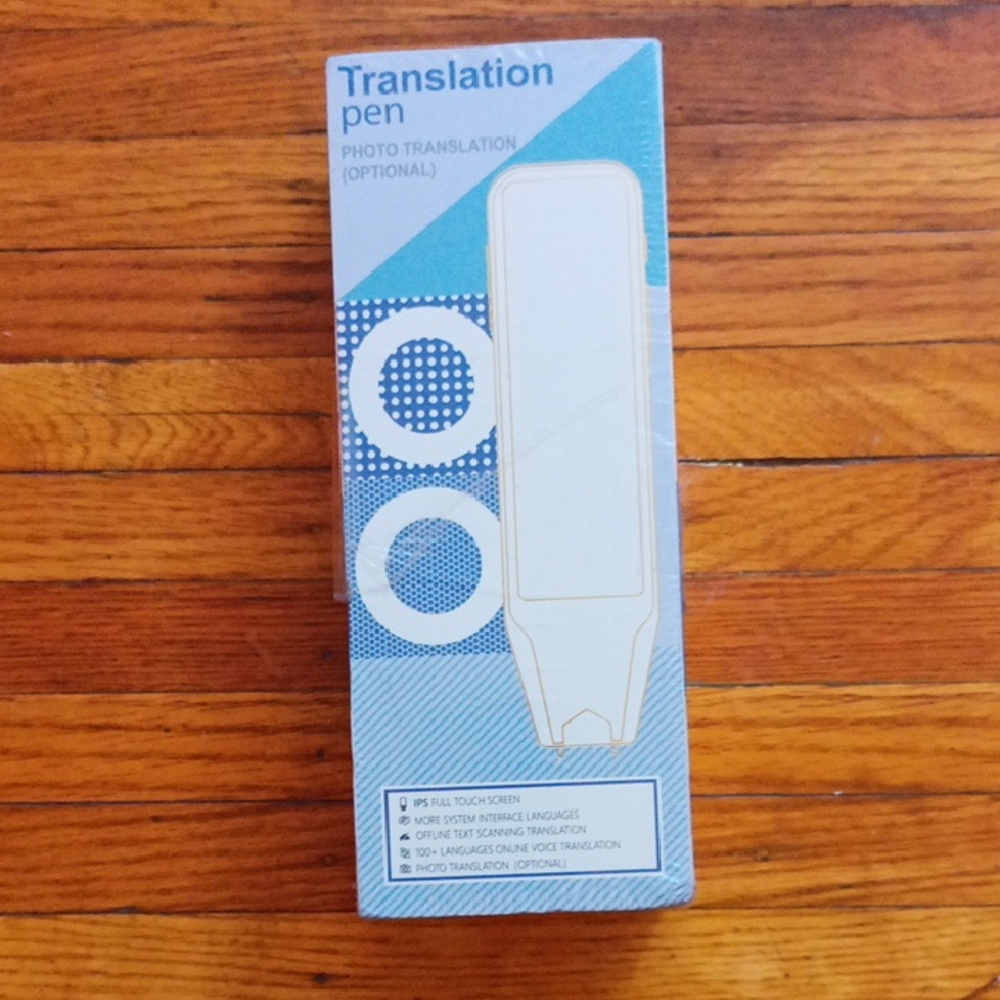 Translation Pen with Touch Screen - White